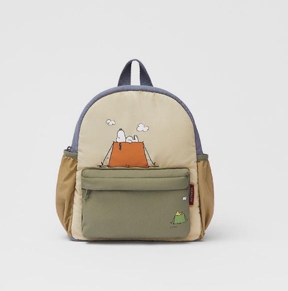 Children's School Bag Cartoon Print Durable Large Capacity Ergonomic Design