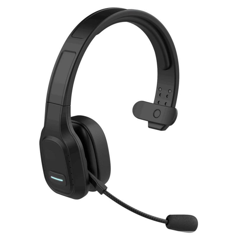 Wireless Headset, Lightweight Comfortable 9D Stereo Sound Long Working Hours, Suitable for Long Call Hours
