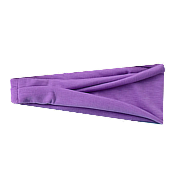 Hair Band, Multi-Color Solid Simple Design Soft Elastic Fabric Skin-friendly Wear Resistant, for Girls