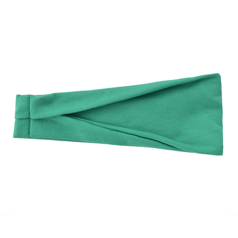 Hair Band, Multi-Color Solid Simple Design Soft Elastic Fabric Skin-friendly Wear Resistant, for Girls