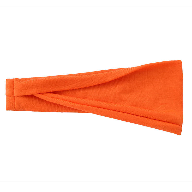 Hair Band, Multi-Color Solid Simple Design Soft Elastic Fabric Skin-friendly Wear Resistant, for Girls