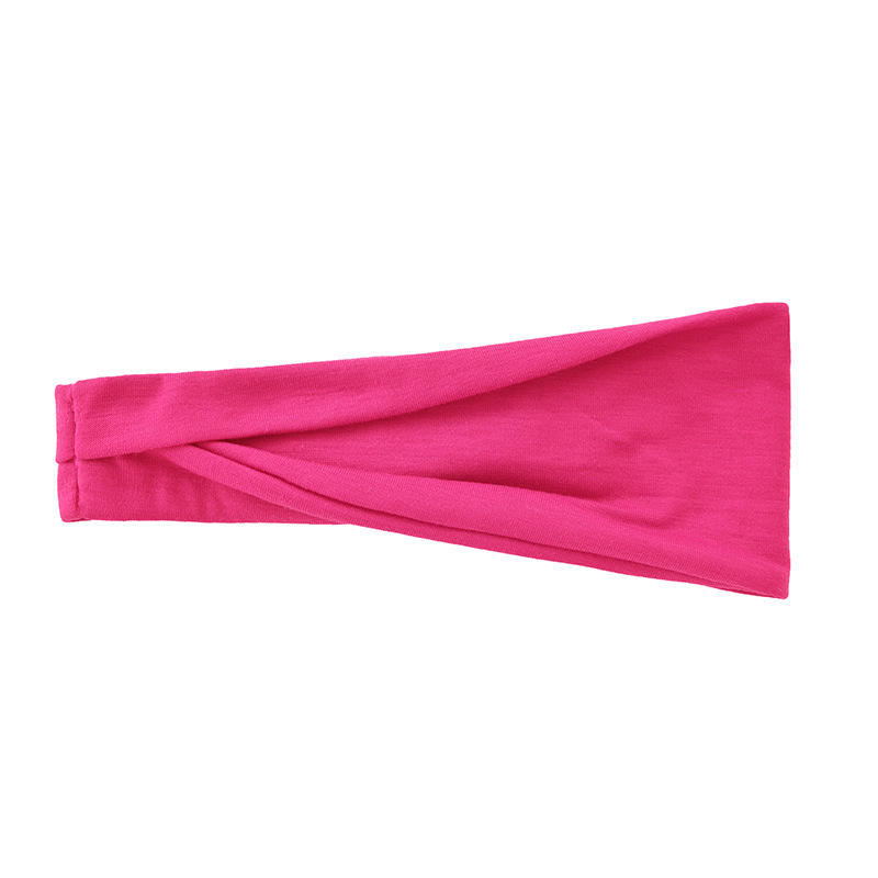 Hair Band, Multi-Color Solid Simple Design Soft Elastic Fabric Skin-friendly Wear Resistant, for Girls