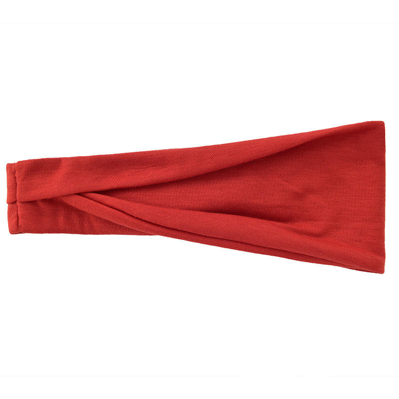 Hair Band, Multi-Color Solid Simple Design Soft Elastic Fabric Skin-friendly Wear Resistant, for Girls