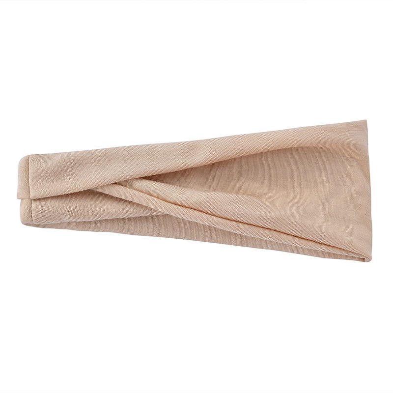 Hair Band, Multi-Color Solid Simple Design Soft Elastic Fabric Skin-friendly Wear Resistant, for Girls