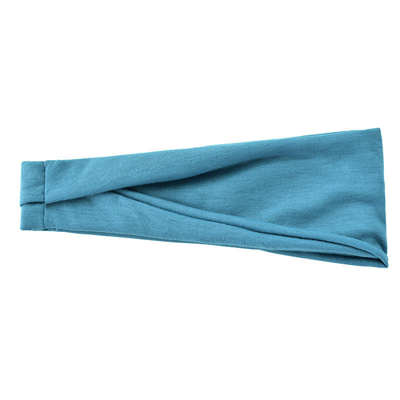 Hair Band, Multi-Color Solid Simple Design Soft Elastic Fabric Skin-friendly Wear Resistant, for Girls