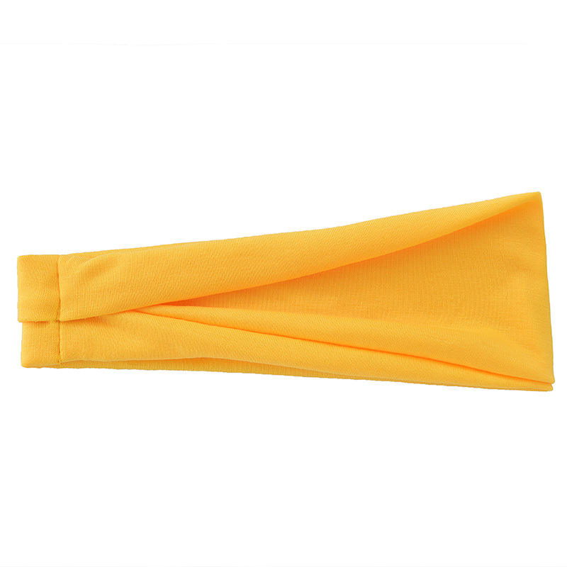 Hair Band, Multi-Color Solid Simple Design Soft Elastic Fabric Skin-friendly Wear Resistant, for Girls