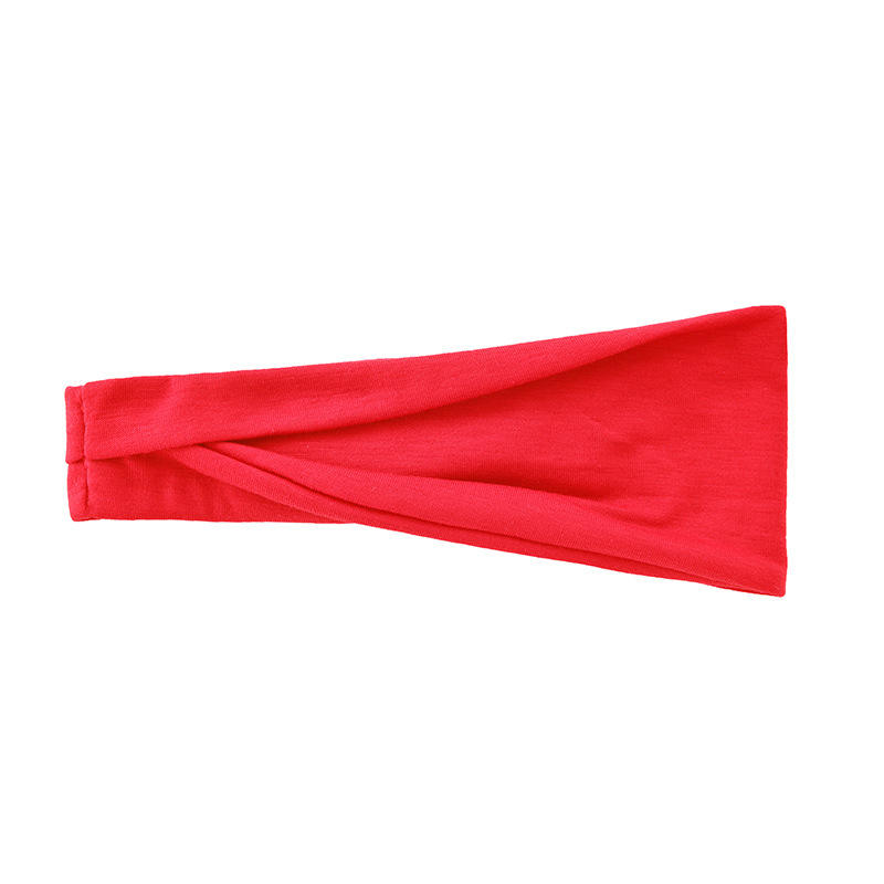 Hair Band, Multi-Color Solid Simple Design Soft Elastic Fabric Skin-friendly Wear Resistant, for Girls