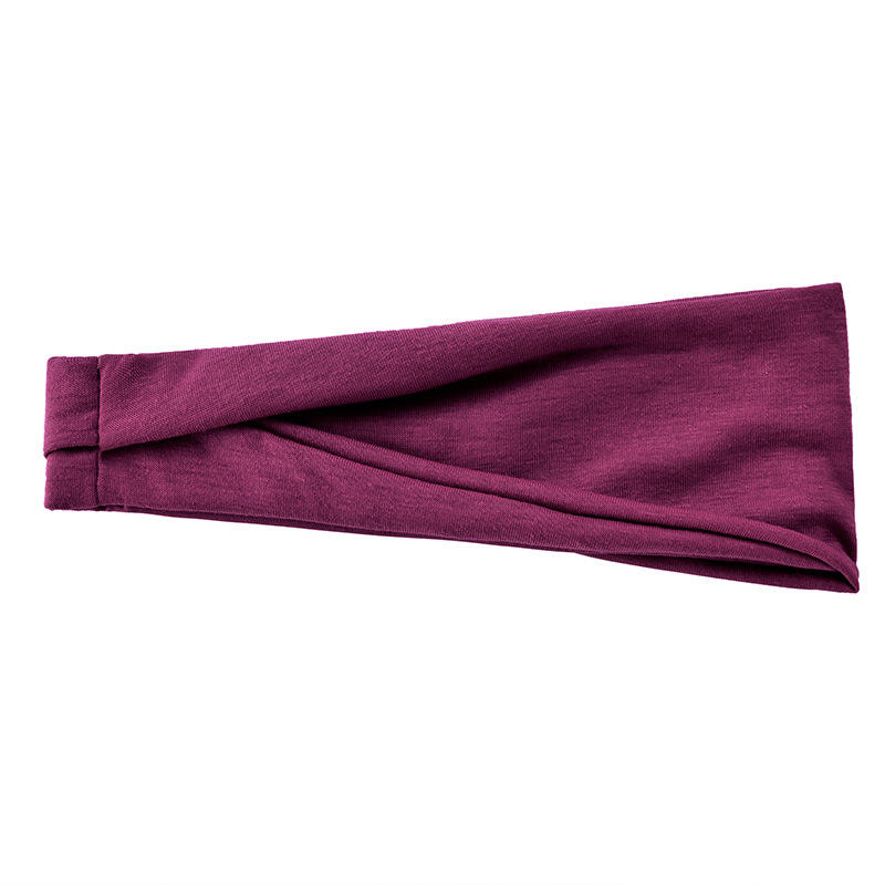 Hair Band, Multi-Color Solid Simple Design Soft Elastic Fabric Skin-friendly Wear Resistant, for Girls