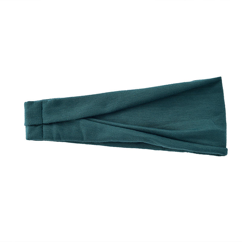 Hair Band, Multi-Color Solid Simple Design Soft Elastic Fabric Skin-friendly Wear Resistant, for Girls