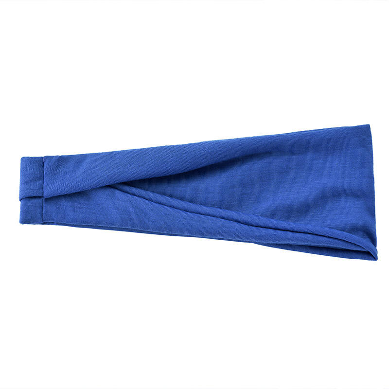 Hair Band, Multi-Color Solid Simple Design Soft Elastic Fabric Skin-friendly Wear Resistant, for Girls