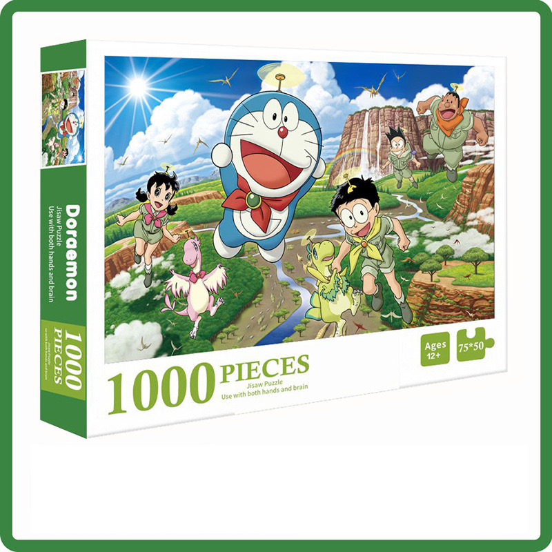 Anime Themed 1000-Piece Puzzle, Children's Creative Educational Toy