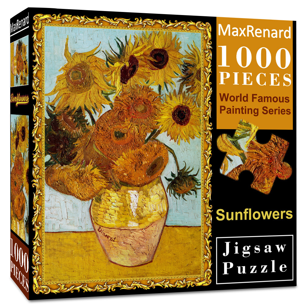 Educational Game Challenge 1000-Piece Puzzle, Creative Design Children's Best Gift