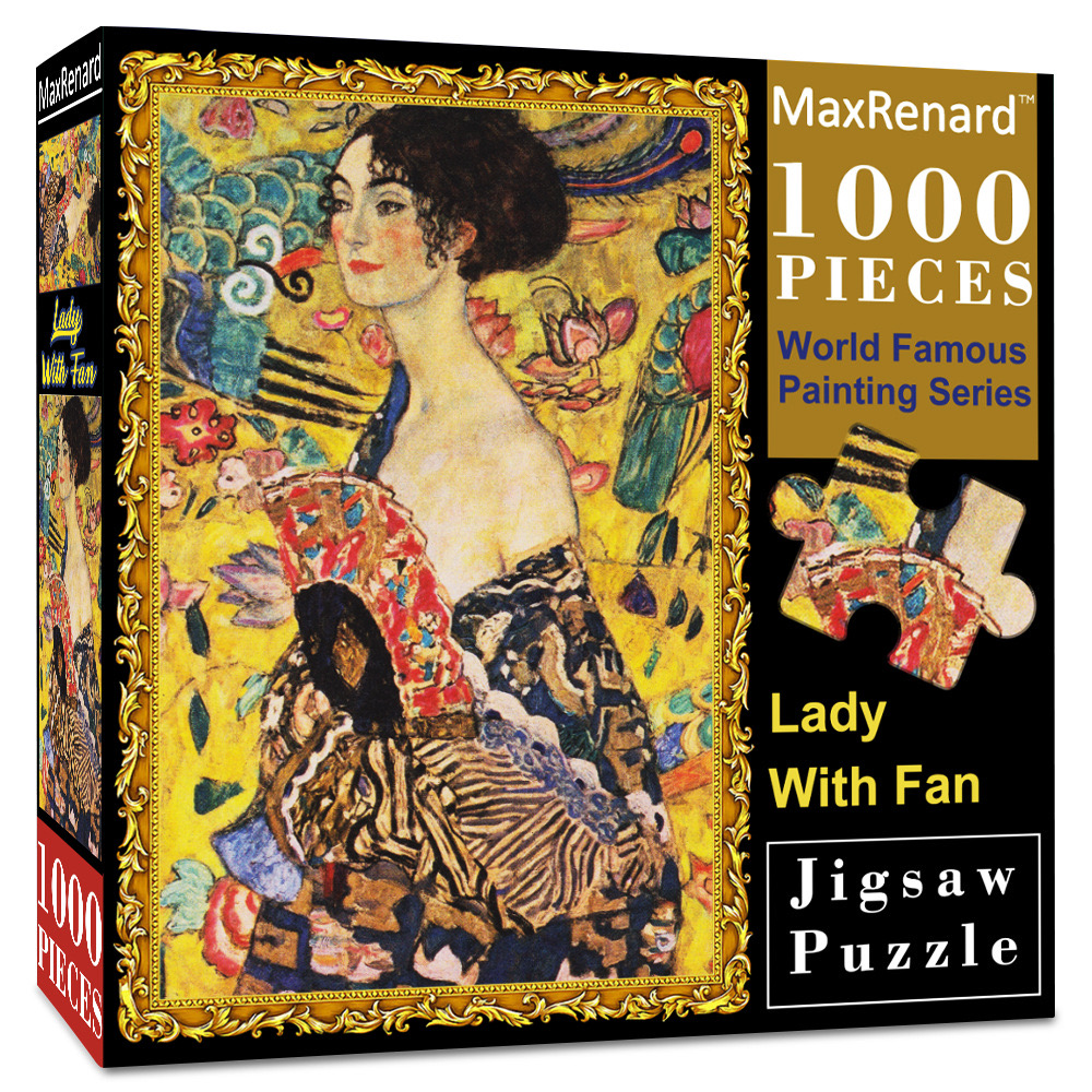 Educational Game Challenge 1000-Piece Puzzle, Creative Design Children's Best Gift