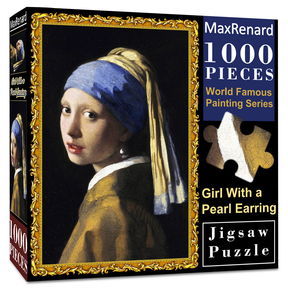 Educational Game Challenge 1000-Piece Puzzle, Creative Design Children's Best Gift