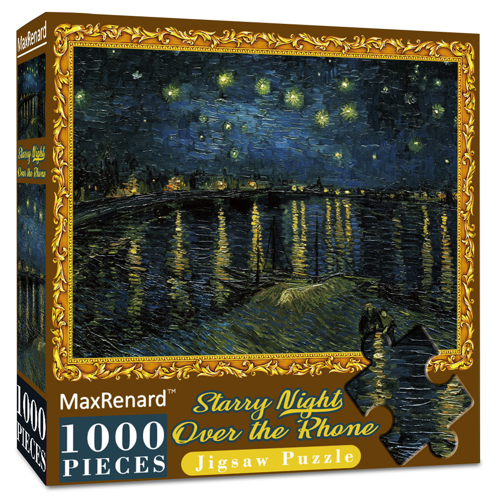 1000-Piece Creative Design Puzzle, Best Choice for Children's Cartoon Educational Game