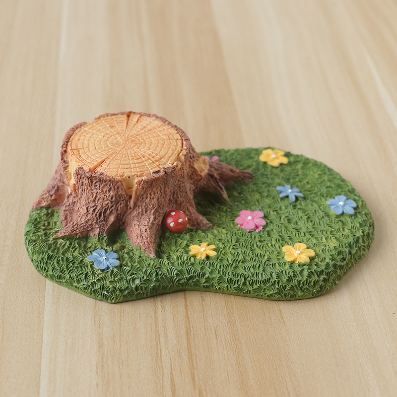 Creative Children's Gifts Miniature Toys Mini Tree Shape Resin Crafts Fairy Garden Decorations