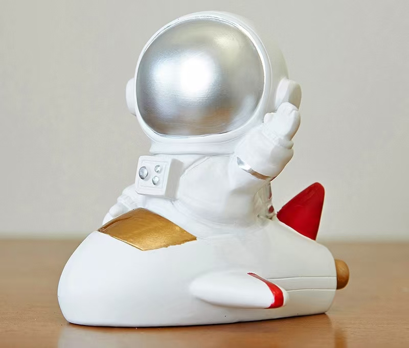 Nordic Resin Crafts Astronaut Spaceman Creative Children's Room Desktop Decoration