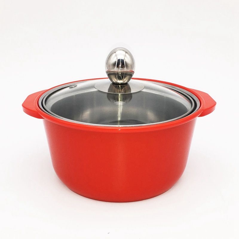 Best Selling Multicolor Stainless Steel Cookware Set Soup Pot for Hotel, Restaurant, and Home Use