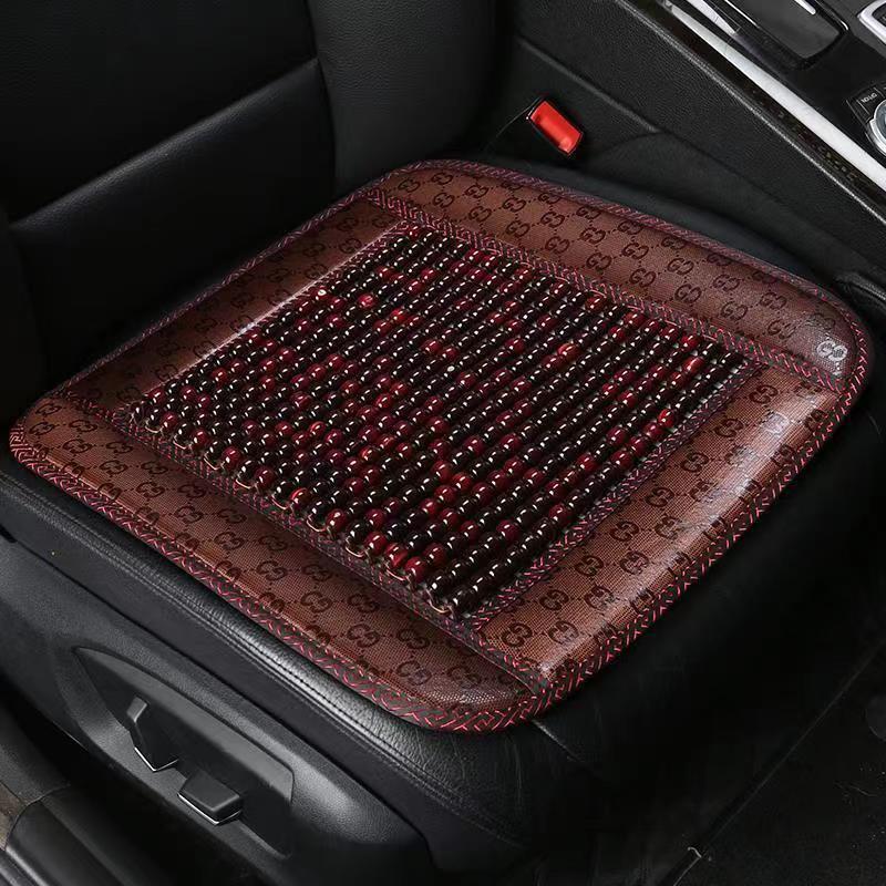 Seasonal Universal Anti Slip Wood Bead Breathable Seat Cushion(1 Piece)