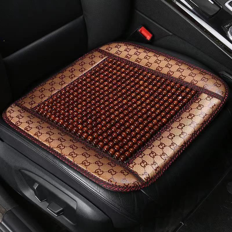 Seasonal Universal Anti Slip Wood Bead Breathable Seat Cushion(1 Piece)