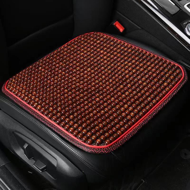 Seasonal Universal Anti Slip Wood Bead Breathable Seat Cushion(1 Piece)