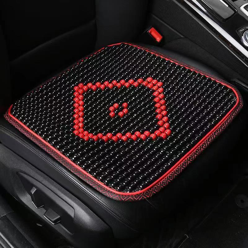 Seasonal Universal Anti Slip Wood Bead Breathable Seat Cushion(1 Piece)