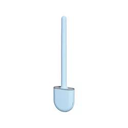 Bathroom Brush Toilet Cleaner with Holder Set, Detachable Wall Mounted Silicone Material Small Size, for Home