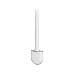 Bathroom Brush Toilet Cleaner with Holder Set, Detachable Wall Mounted Silicone Material Small Size, for Home