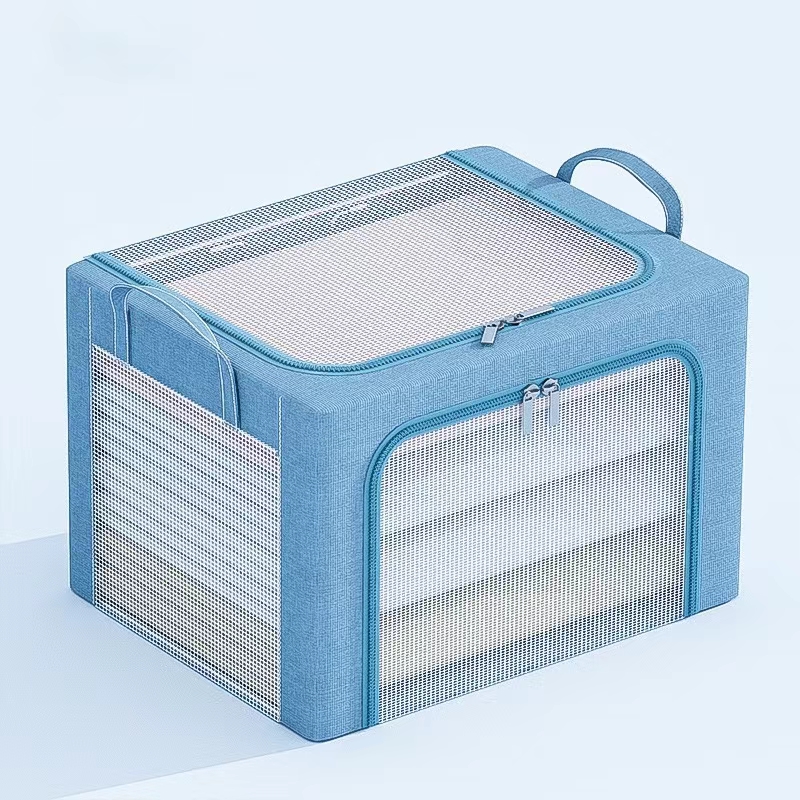 Transparent Waterproof Fabric Storage Wardrobe (1 Piece)