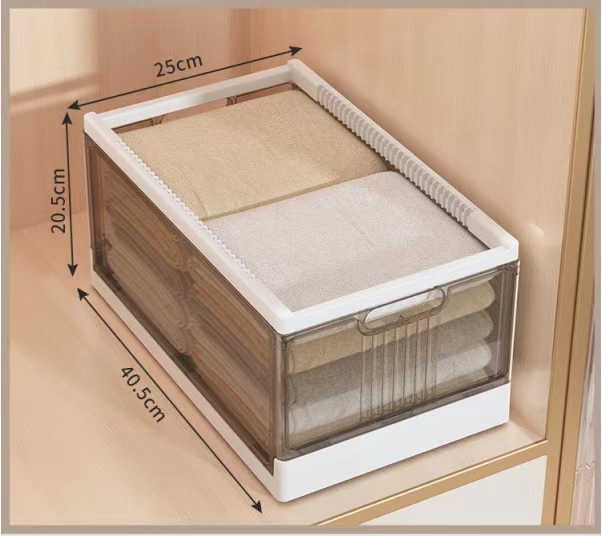 Popular Layered Organization of Clothing Storage Wardrobe (1 Piece)