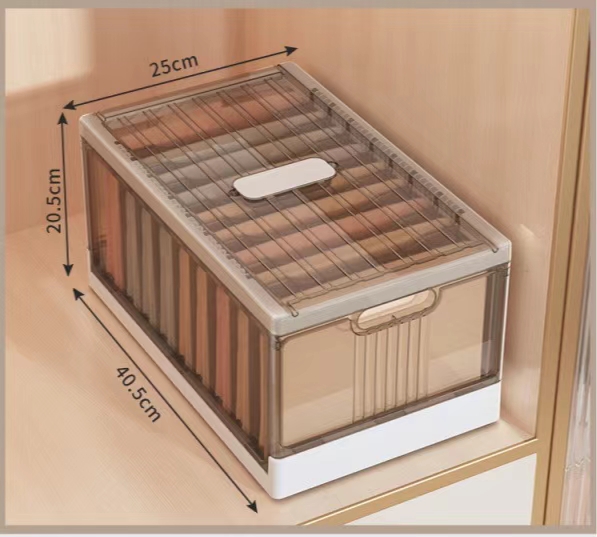 Popular Layered Organization of Clothing Storage Wardrobe (1 Piece)