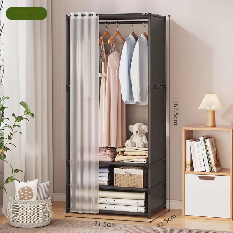 Household Bedroom Dustproof Wardrobe 