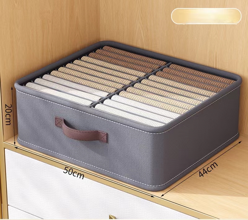 Popular 24 Grid Household Clothing Sorting and Storage Box