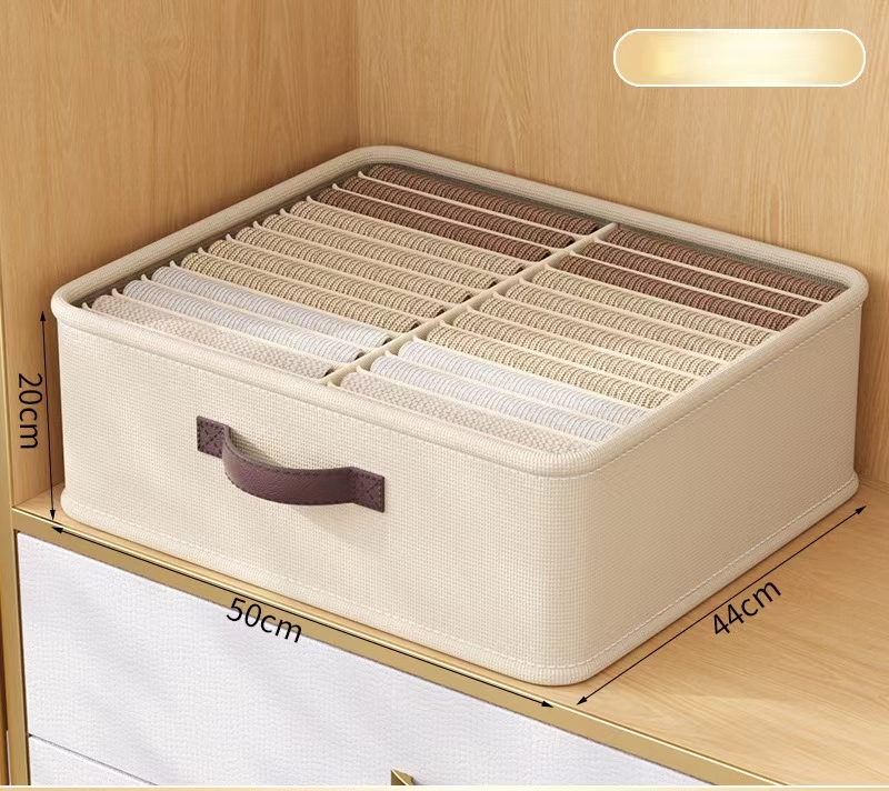 Popular 24 Grid Household Clothing Sorting and Storage Box