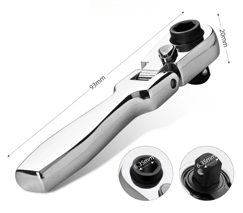 Two-in-One Double Headed Bidirectional Wrench Tool