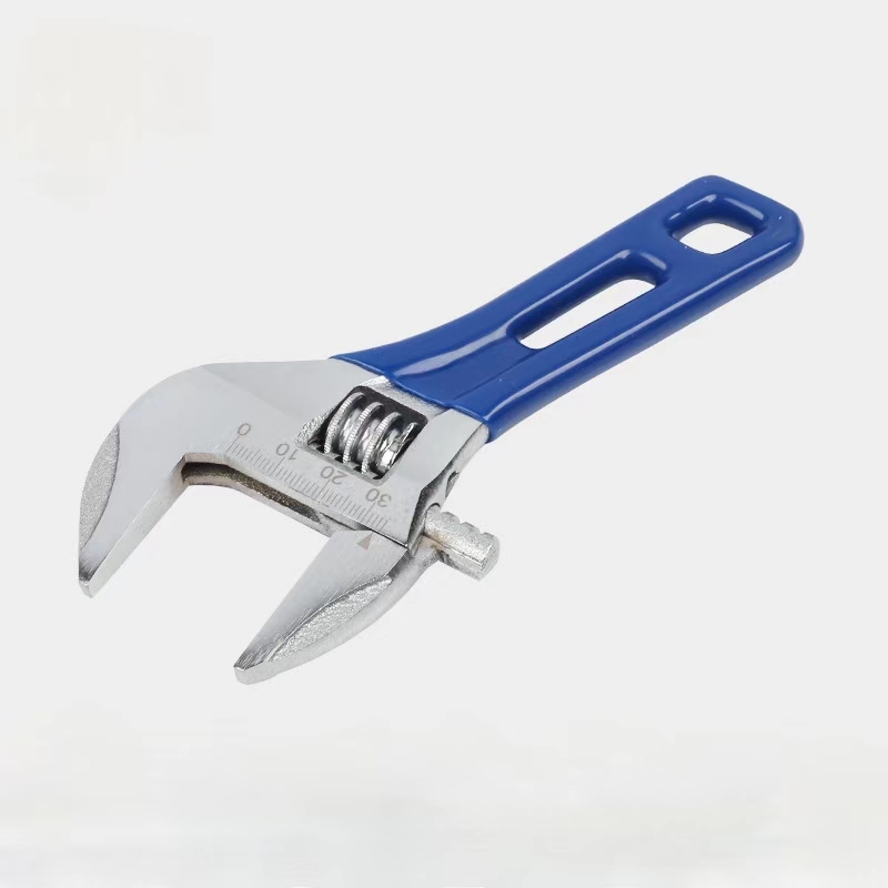 Small Short Handle Adjustable Wrench Tool