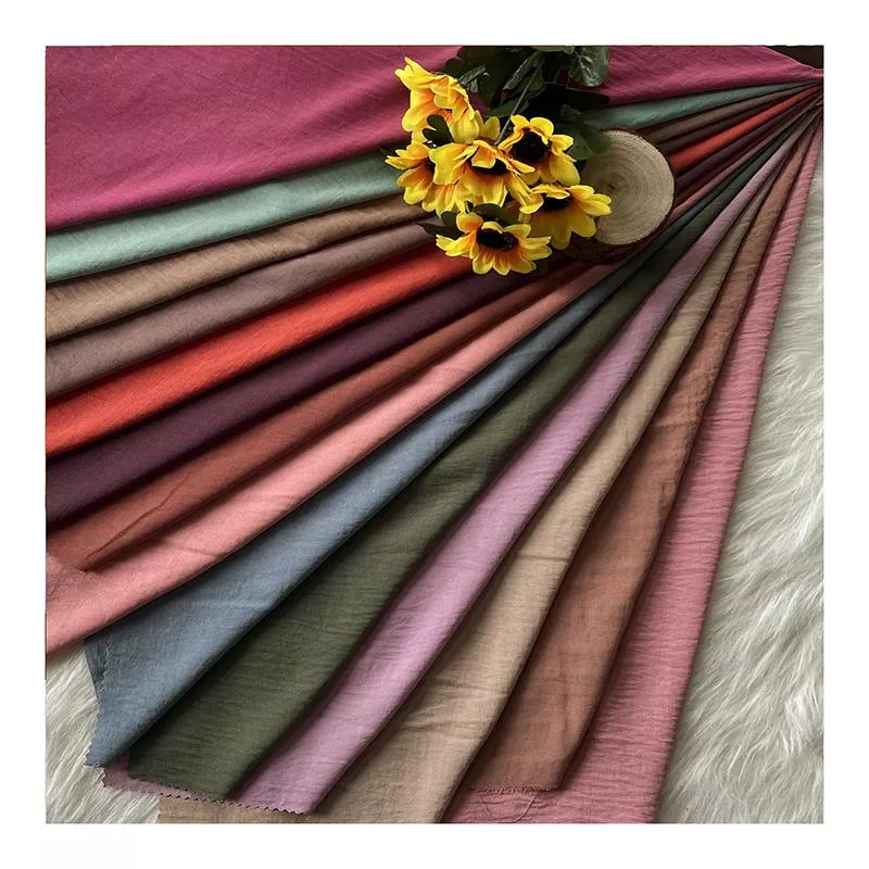 CEY Fabric, Super Soft 100% Polyester Plain Dyed 180D Yarn Count Skin-friendly Breathable ization, for Fashion