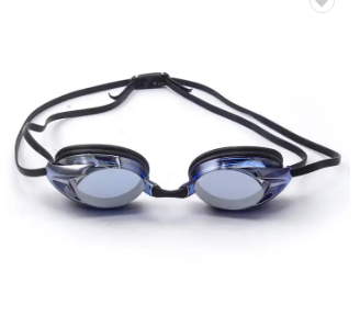 Trendy Adult Racing Swimming Goggles with Electroplating Anti-fog UV Swim Gaggles
