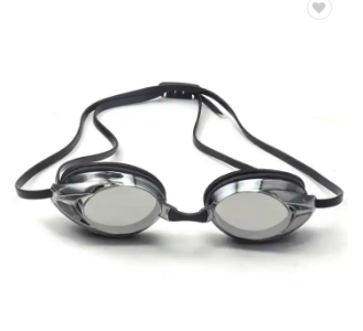 Trendy Adult Racing Swimming Goggles with Electroplating Anti-fog UV Swim Gaggles