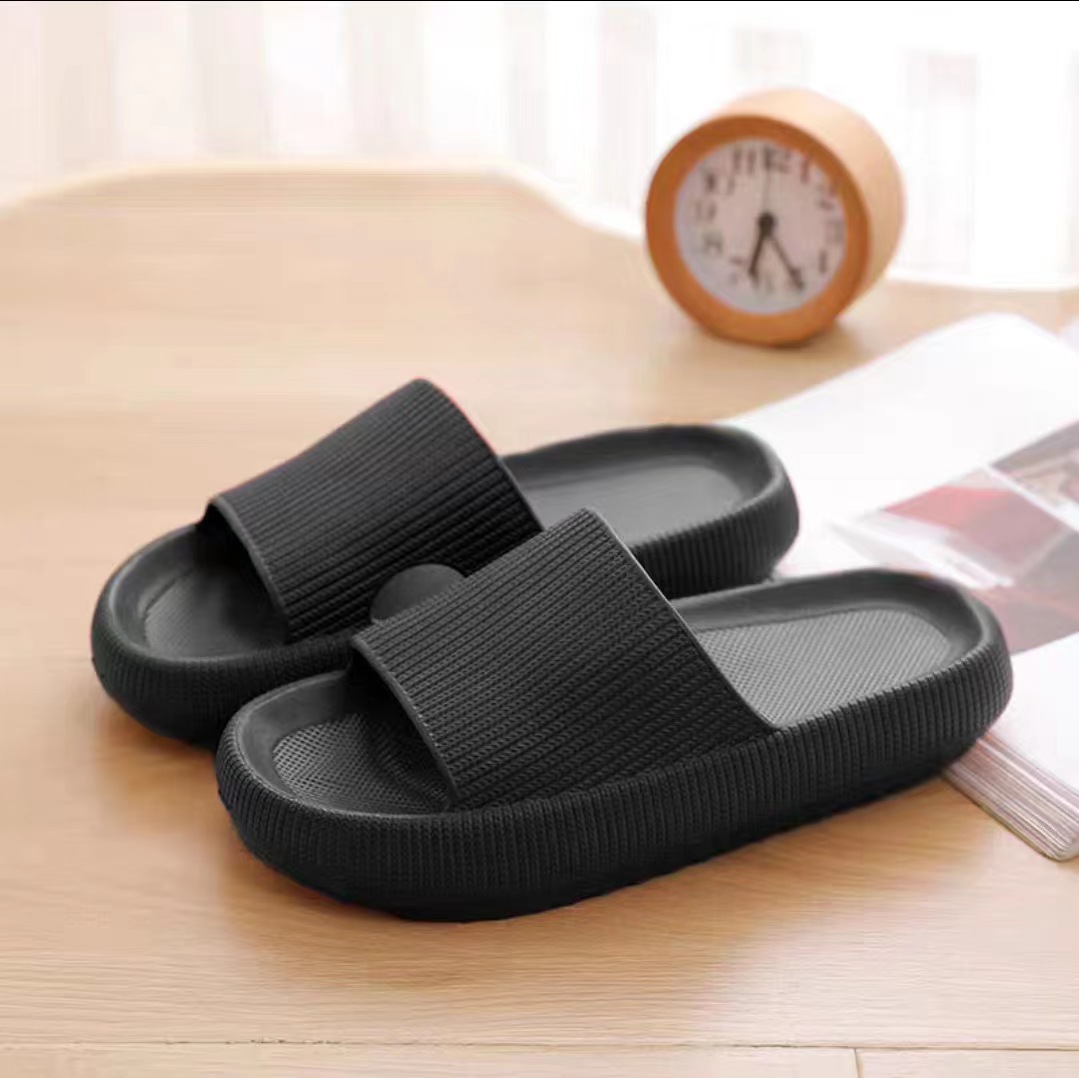 Couple Home Slippers Foam Glossy Kid's Parent-Child Slippers Beach Home Bathing Shoes 