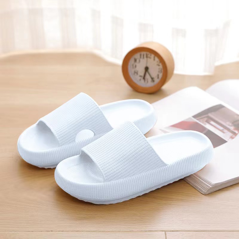 Couple Home Slippers Foam Glossy Kid's Parent-Child Slippers Beach Home Bathing Shoes 