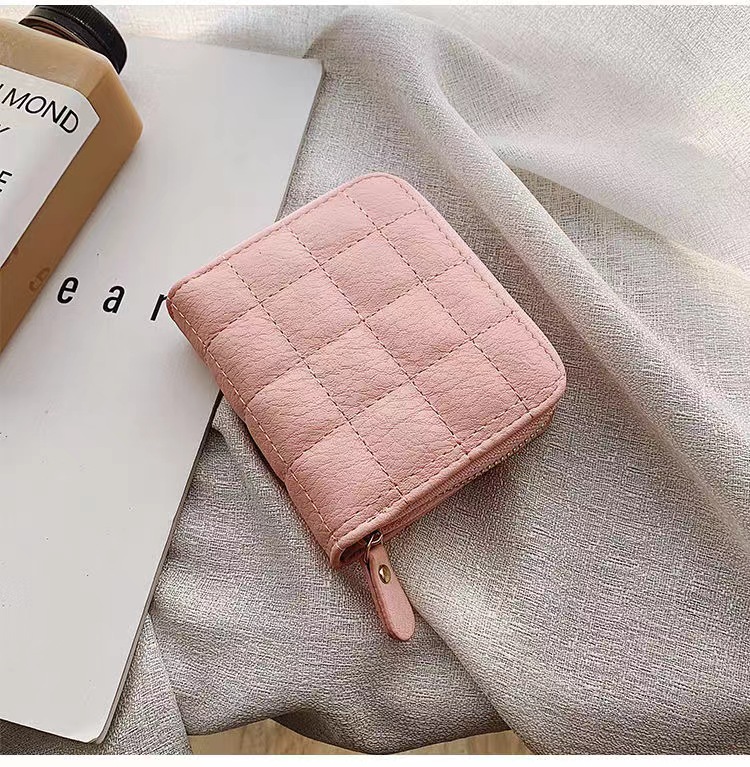2023 Korean Mini Wallet Short Zipper Cute Wallet