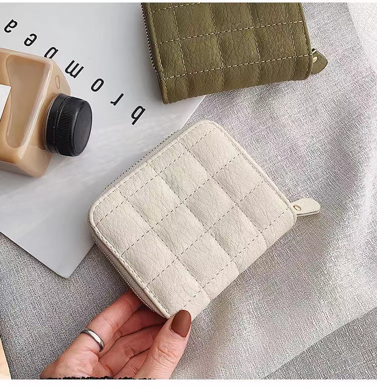 2023 Korean Mini Wallet Short Zipper Cute Wallet