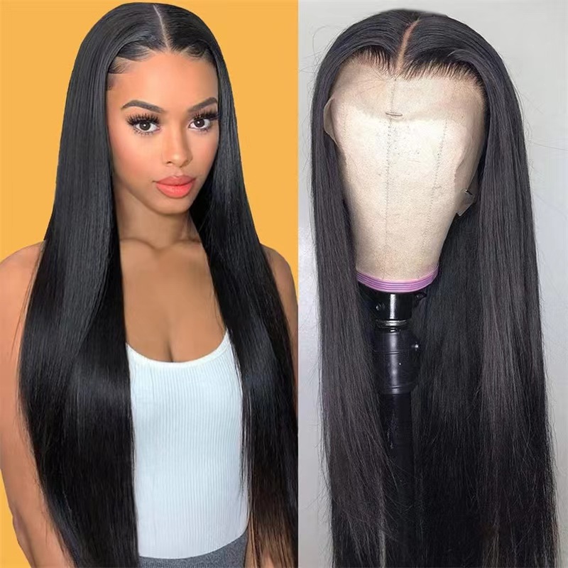 New Black Long Hair Wig