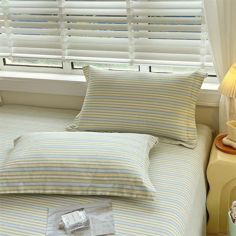 2-Pack Pure Cotton Coarse Fabric Thickened and Enlarged Household Pillowcases 