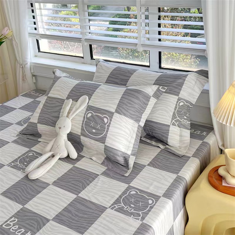 2-Pack Pure Cotton Coarse Fabric Thickened and Enlarged Household Pillowcases 
