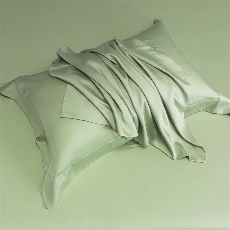 Premium Mulberry Silk Solid Color Summer Ice Silk Pillowcases