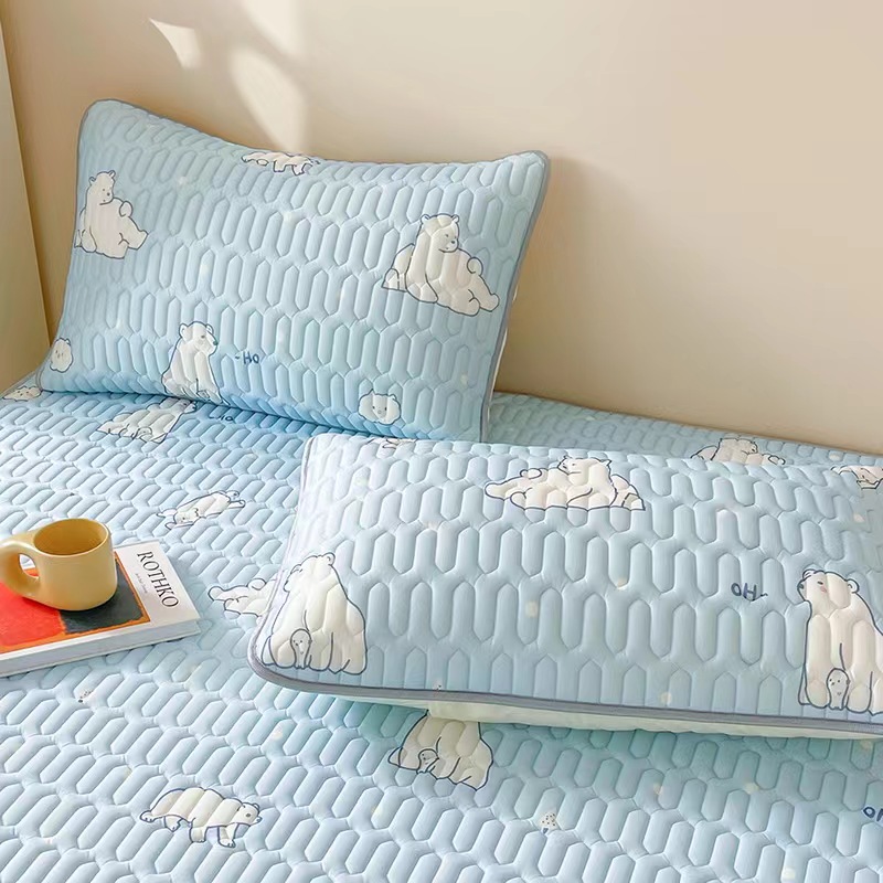 Kids Large Ice Silk Latex Pillowcase (1 Case)