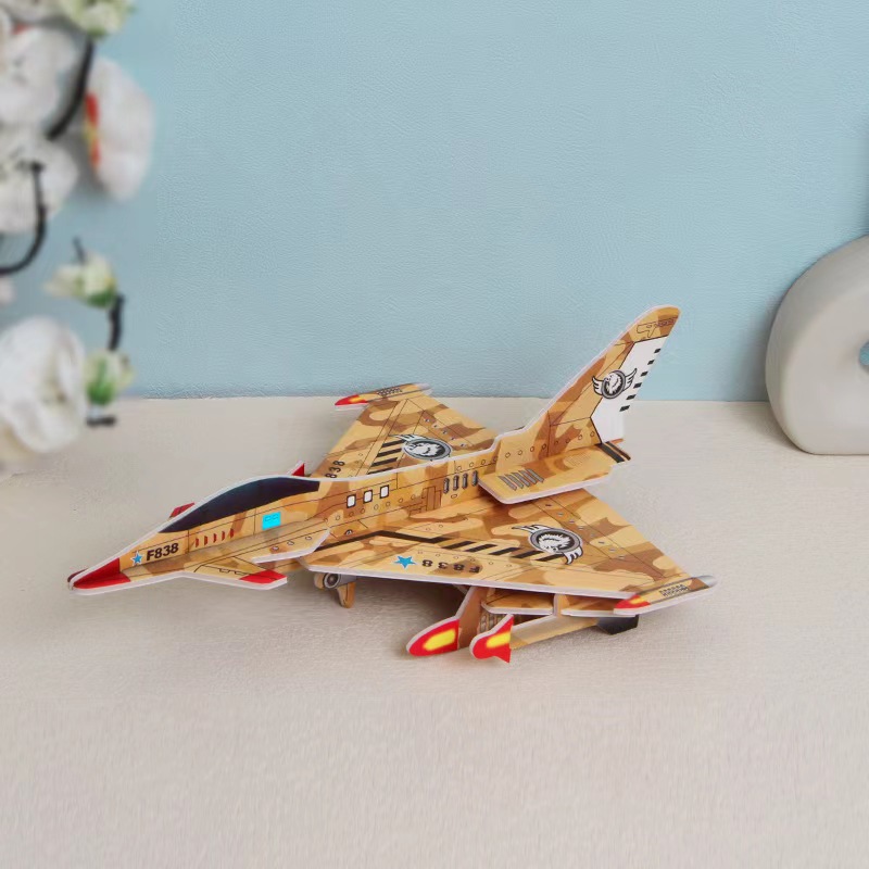 Children's DIY Intelligence Development 3D Paper Solid Puzzle