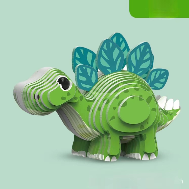 3D Puzzle of Animal Models for Children's Early Education Intelligence Toy
